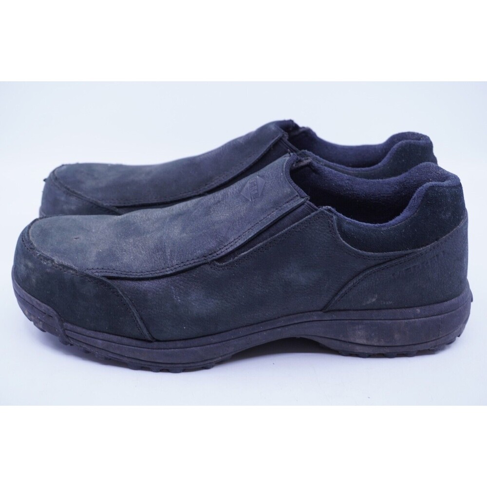 Merrell Shoes Men's Sz 12 J17629 Sutton Moc AC Pro Slip Resistant Work Steel Toe - Picture 3 of 7
